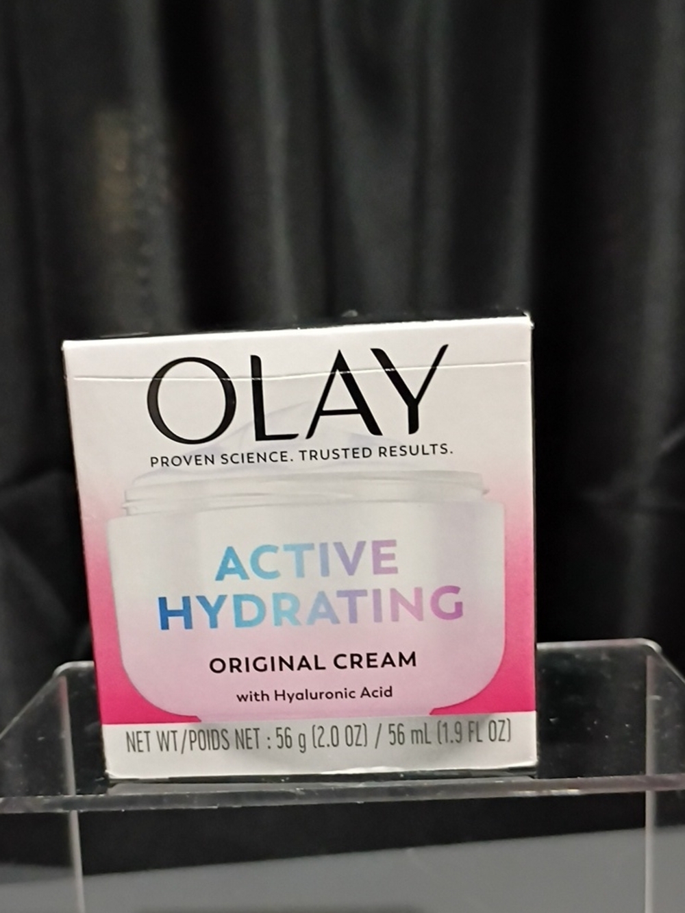 OLAY Hydratation Active Crème Originale - White and Pink Jar Packaging